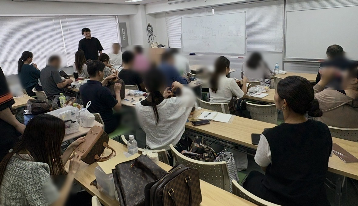 リペア実技講座の様子